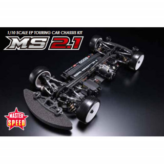 【予約】 マスタースピード 『MS2.1』 組み立てシャーシキット アルミシャーシ仕様 *MSR-021A