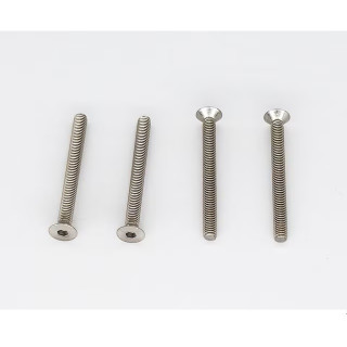 チタンヘックス皿ビス M3×32 (4pcs) [STR-332]