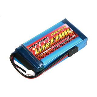 Li-Feバッテリー EA2200 6.6V 1C 送信機用平型 [EG-3377U2]
