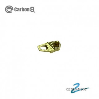 CZ SHADOW2オーバーサイズマガジンリリースボタン(BRASS GOLD) [CBP-E012-01YL]