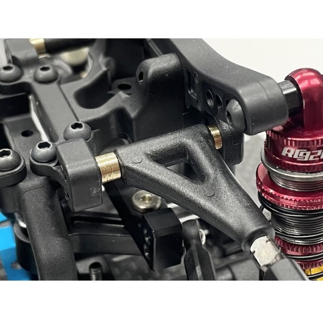 YD-2シリーズ用アッパーアームHTブラススペーサーセット [KN-HTBSS16 YD-2シリーズ用アッパーアームHTブラススペーサーセット [KN-HTBSS16