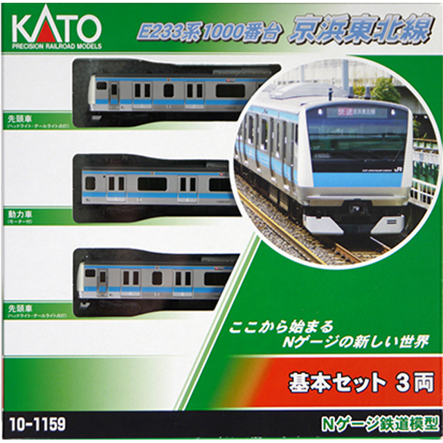 E233系 1000番台 京浜東北線 基本セット(3両) [10-1826