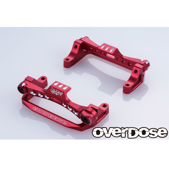 アルミバッテリーホルダー TYPE-2 for GALM/レッド [OD3894 アルミバッテリーホルダー TYPE-2 for GALM/レッド [OD3894