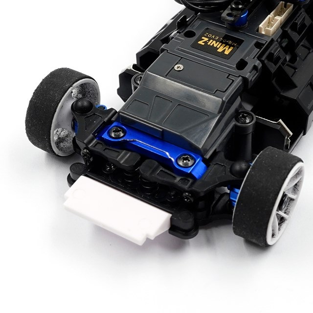 アルミアッパーブレース ワイド ブルー Mini-Z MR-04 [KYMR