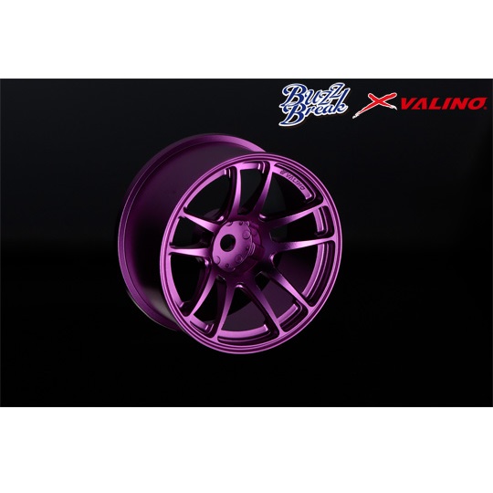 新作人気モデル VALINO N820S アルミホイール 26mm パープルアルマイト OFF+7 ホビーラジコン
