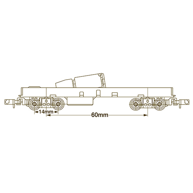 鉄道コレクション Nゲージ動力ユニット TM-04 15m級A [259541 鉄道コレクション Nゲージ動力ユニット TM-04 15m級A [259541