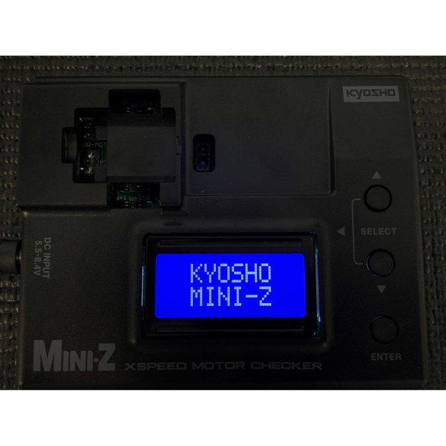 X-SPEED MINI-Z モーターチェッカー [MZW124]] - スーパーラジコン