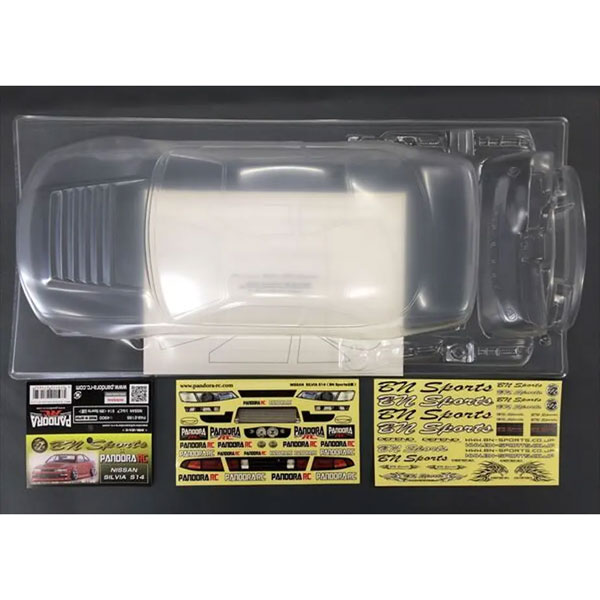 NISSAN シルビア S14(BN Sports公認) ボディ [PAB-3165 NISSAN シルビア S14(BN Sports公認) ボディ [PAB-3165