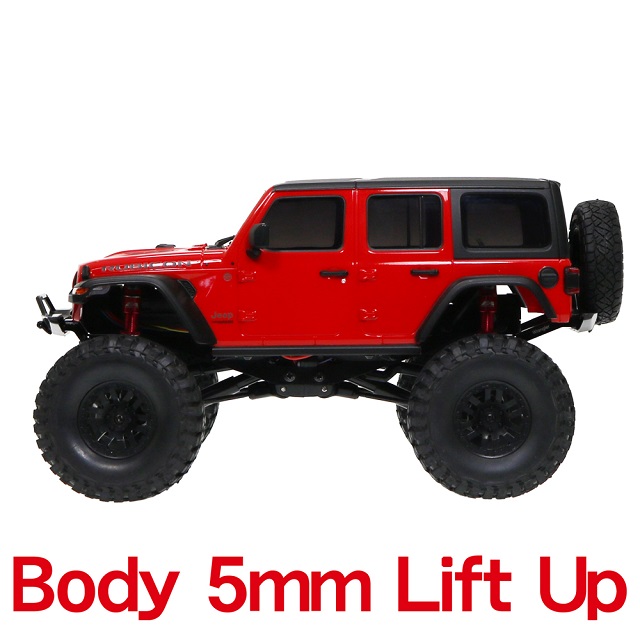ALボディ&バンパーリフトアップセット5mmUP:MINI-Z 4X4 ALボディ&バンパーリフトアップセット5mmUP:MINI-Z 4X4