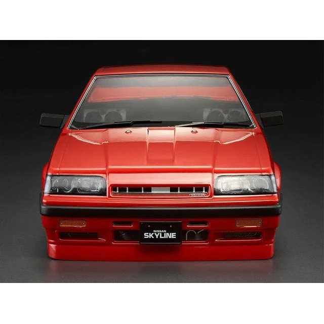 NISSANスカイラインR31塗装済ボディ(レッド) [48677] - スーパー