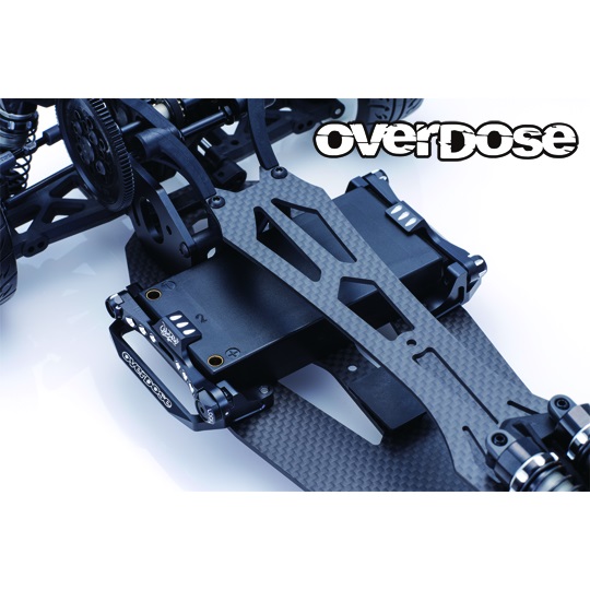 アルミバッテリーホルダー TYPE-2 for GALM/ブラック [OD3895 アルミバッテリーホルダー TYPE-2 for GALM/ブラック [OD3895