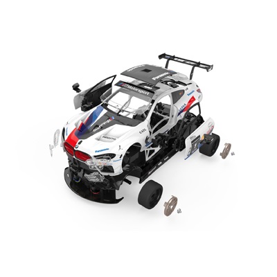 プラモデルキットR/C 1/18 BMW M8 GTE [DK-97200] - スーパー