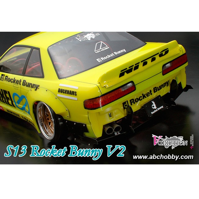 1/10電動TC/ドリフト用S13 Rocket Bunny V2 [ABC-67174 1/10電動TC/ドリフト用S13 Rocket Bunny V2 [ABC-67174