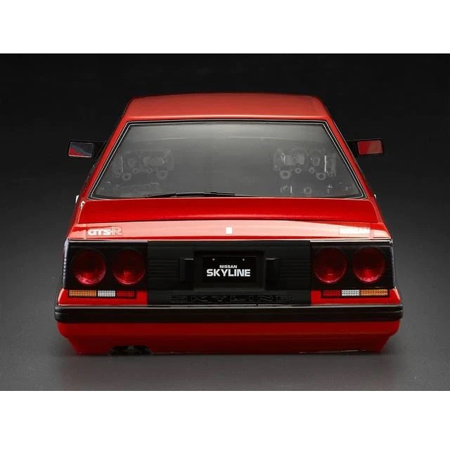 NISSANスカイラインR31塗装済ボディ(レッド) [48677] - スーパー