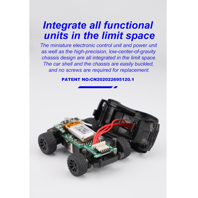 TURBO RACING 1/76スケール C82ブラック オフロードカー [C82 TURBO RACING 1/76スケール C82ブラック オフロードカー [C82