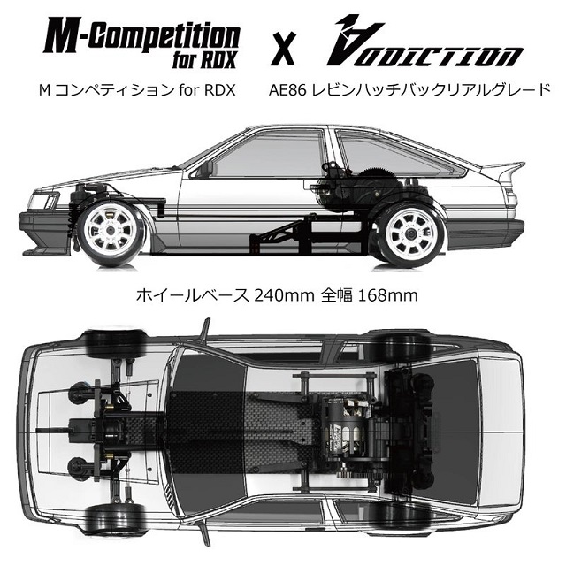M-Competiton for RDXコンバージョンキット [0758-FD M-Competiton for RDXコンバージョンキット [0758-FD